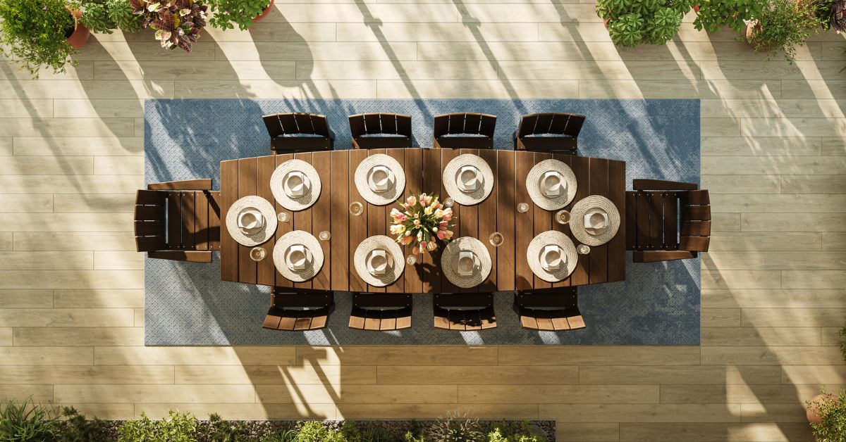 How To Mix and Match Your Outdoor Furniture