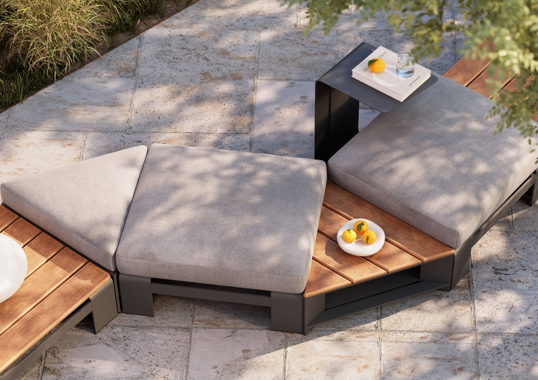 Outdoor Patio Ottomans