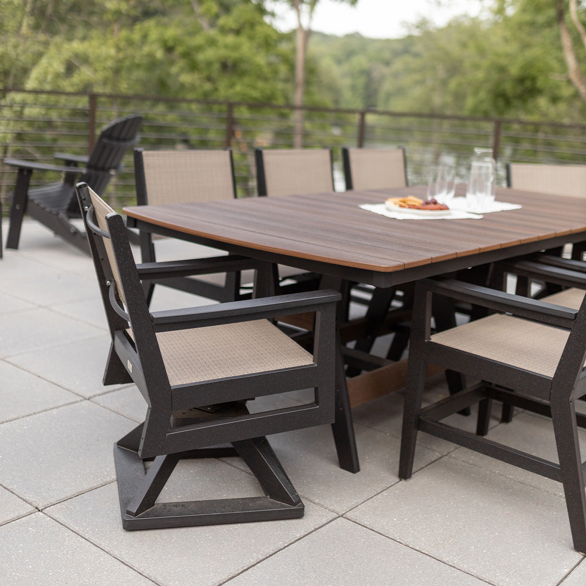 Harbor 44" x 96" Rectangular Table - Dining Height
