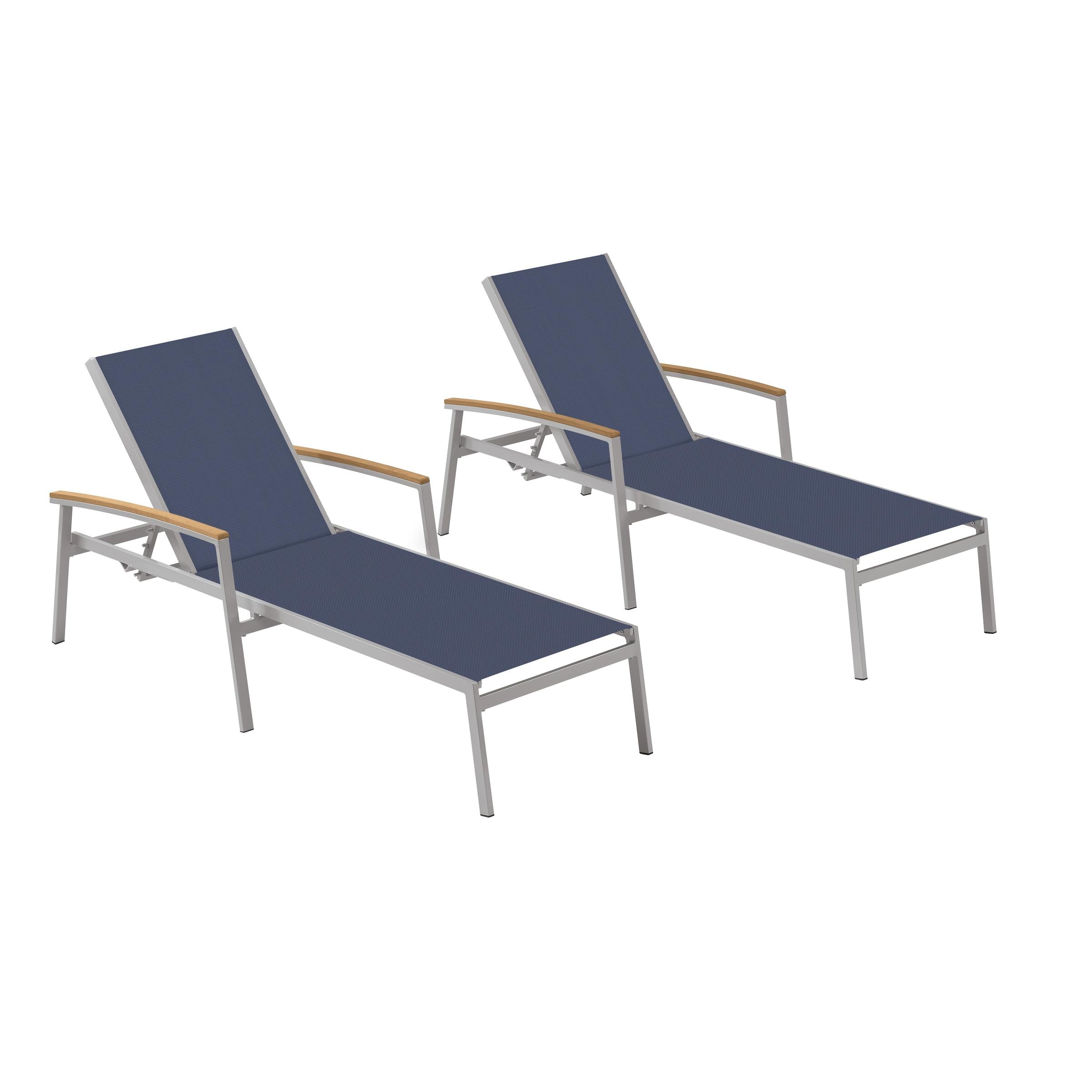 Travira Sling Chaise Lounge - Set Of 2