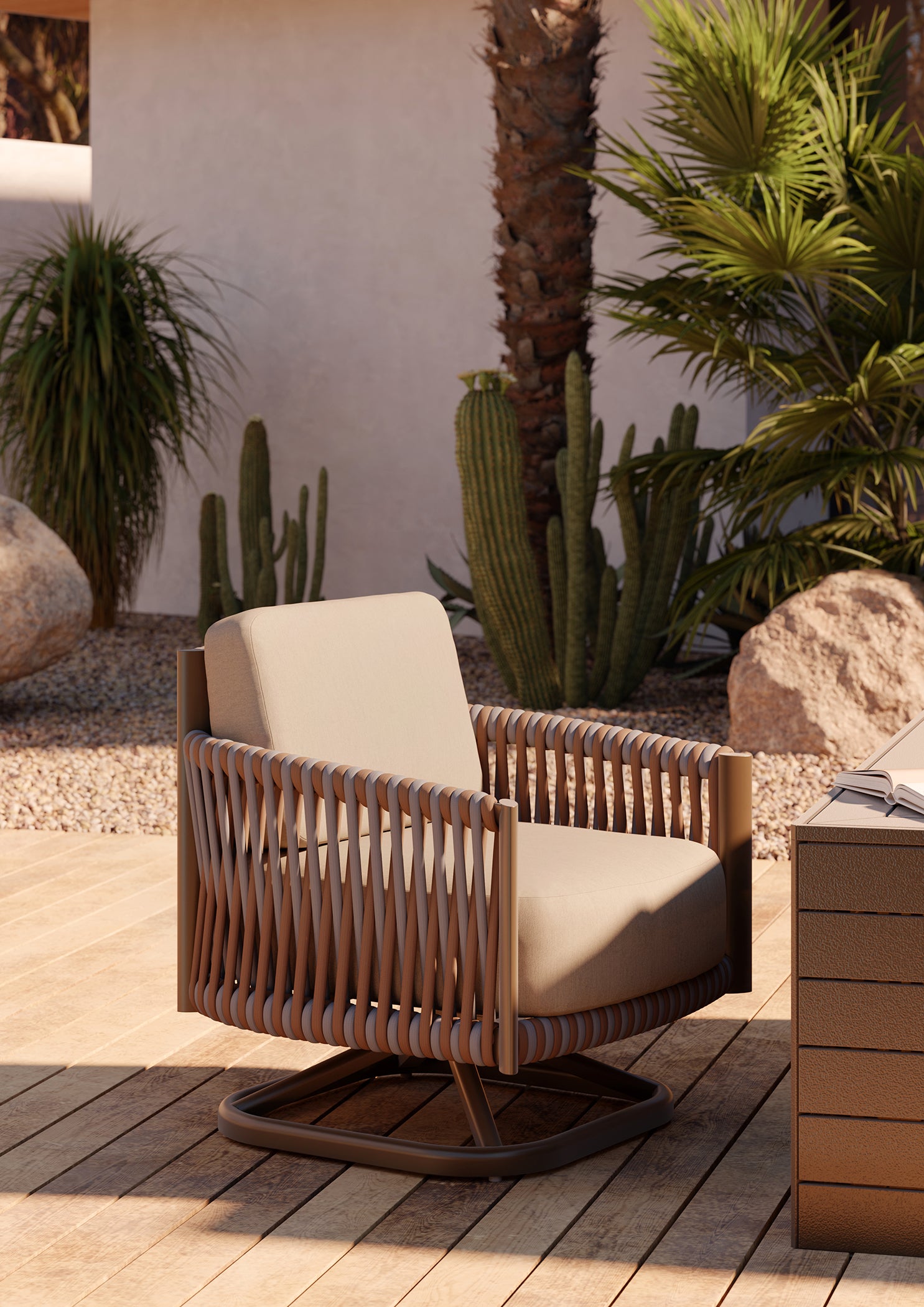 Eve Swivel Lounge Chair