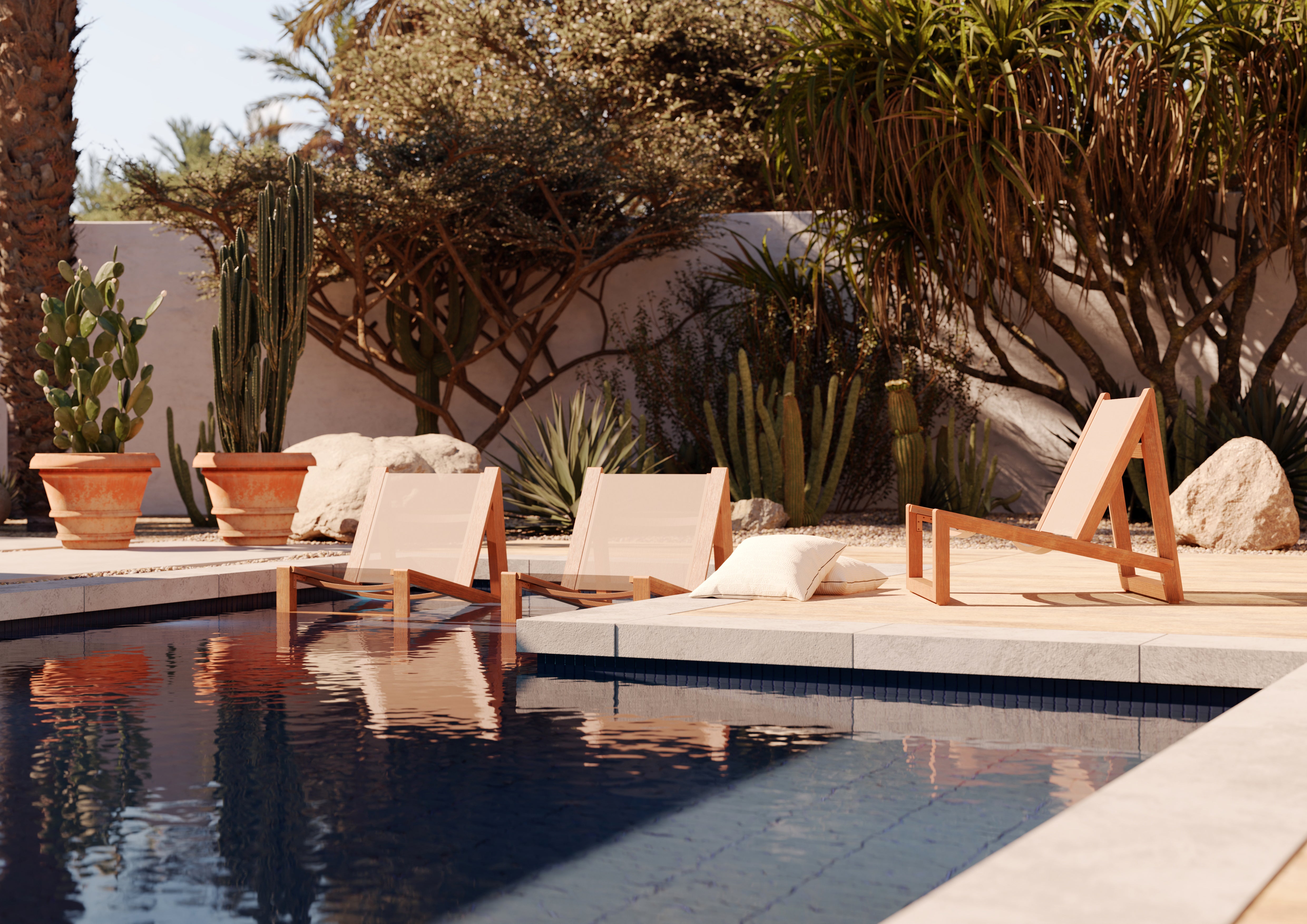 Sierra Baja Sling Lounge Chair