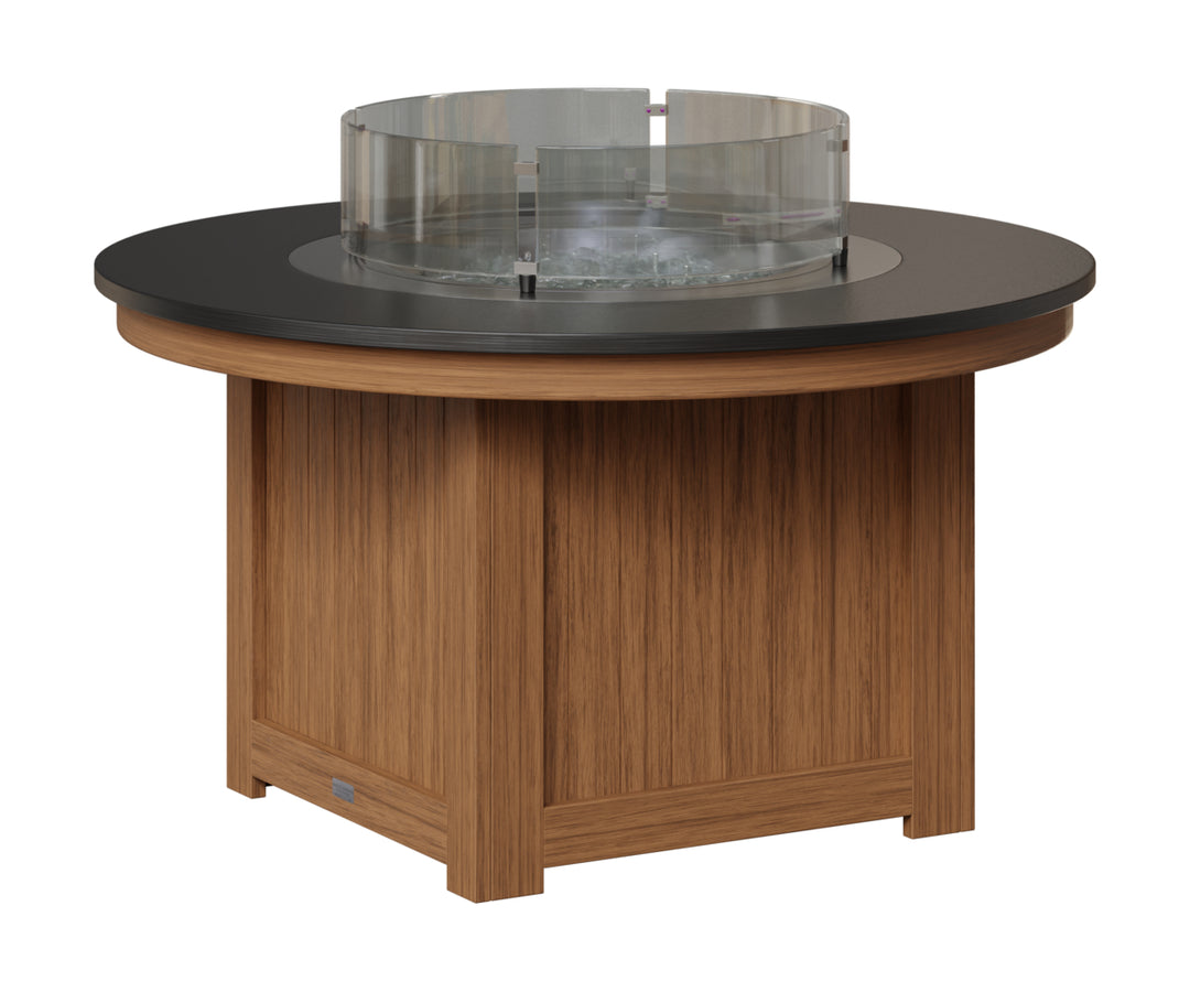 Donoma 44" Round Fire Pit - Hammered Top