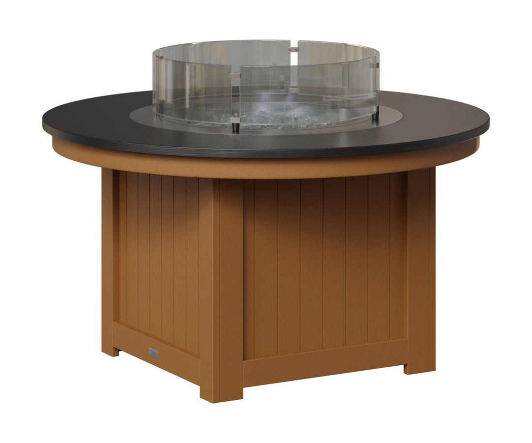 Donoma 44" Round Fire Pit - Hammered Top