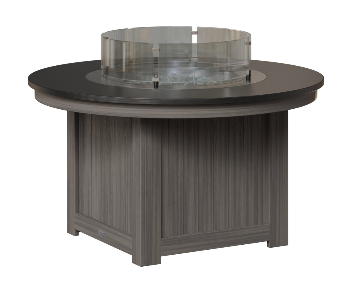 Donoma 44" Round Fire Pit - Hammered Top