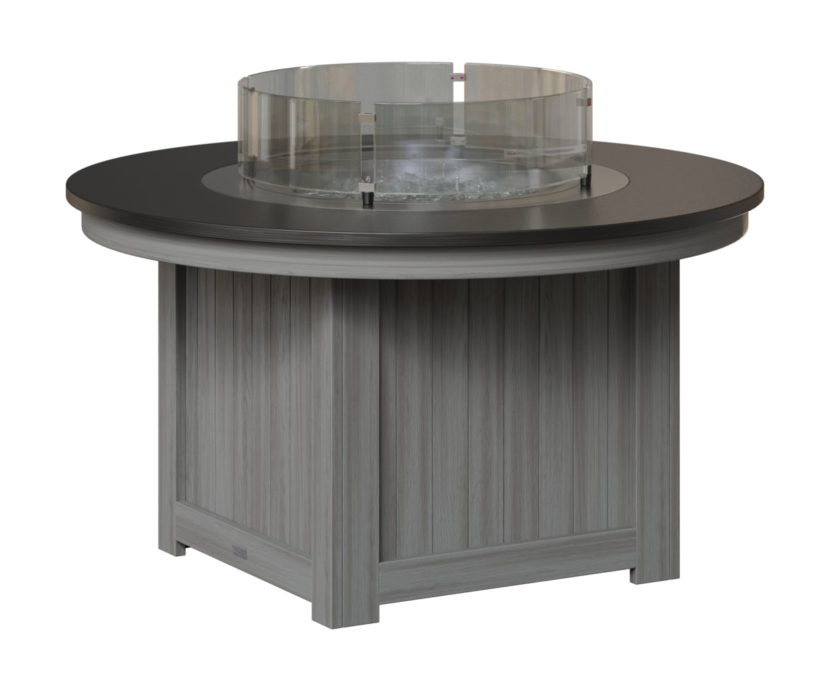 Donoma 44" Round Fire Pit - Hammered Top