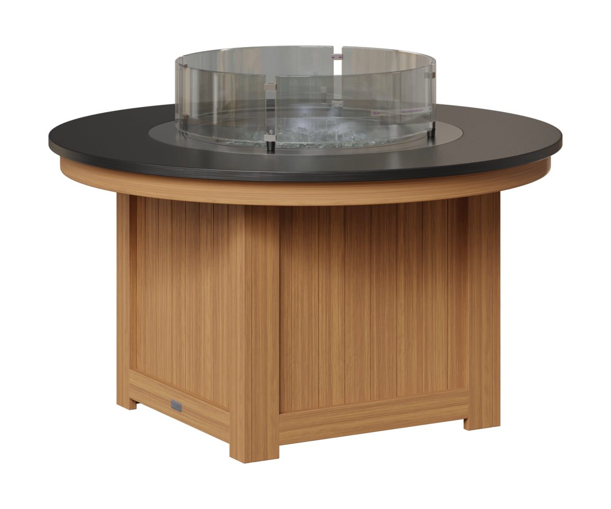 Donoma 44" Round Fire Pit - Hammered Top