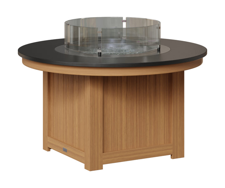 Donoma 44" Round Fire Pit - Hammered Top