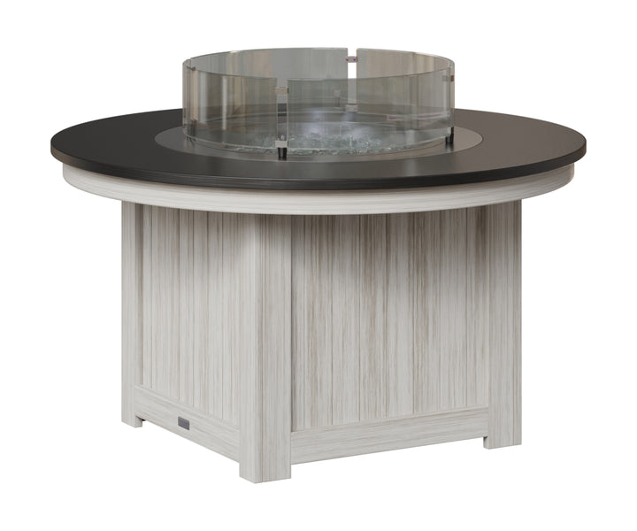 Donoma 44" Round Fire Pit - Hammered Top