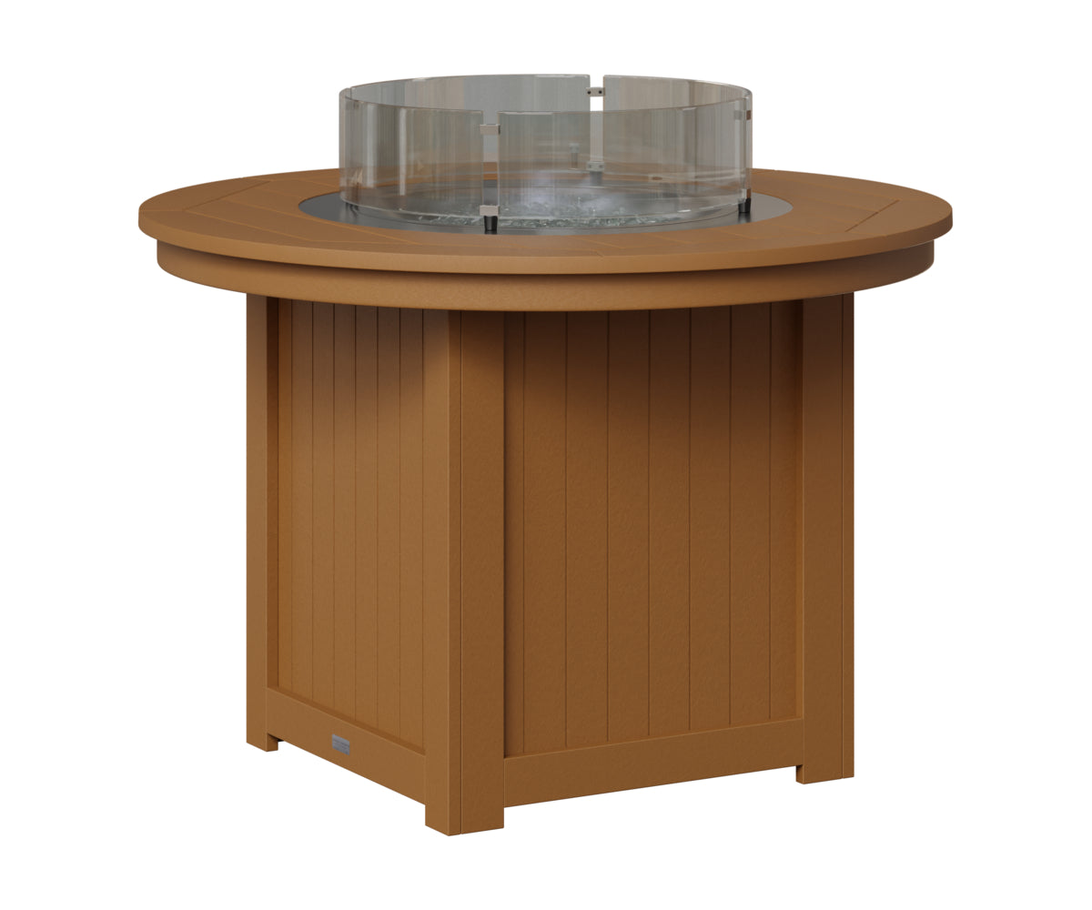 Donoma 44" Round Fire Table - Dining Height