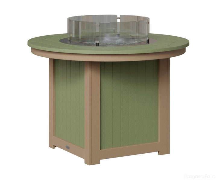 Donoma 44" Round Fire Table - Dining Height
