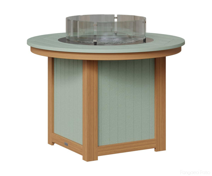 Donoma 44" Round Fire Table - Dining Height
