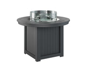 Donoma 44" Round Fire Table - Dining Height