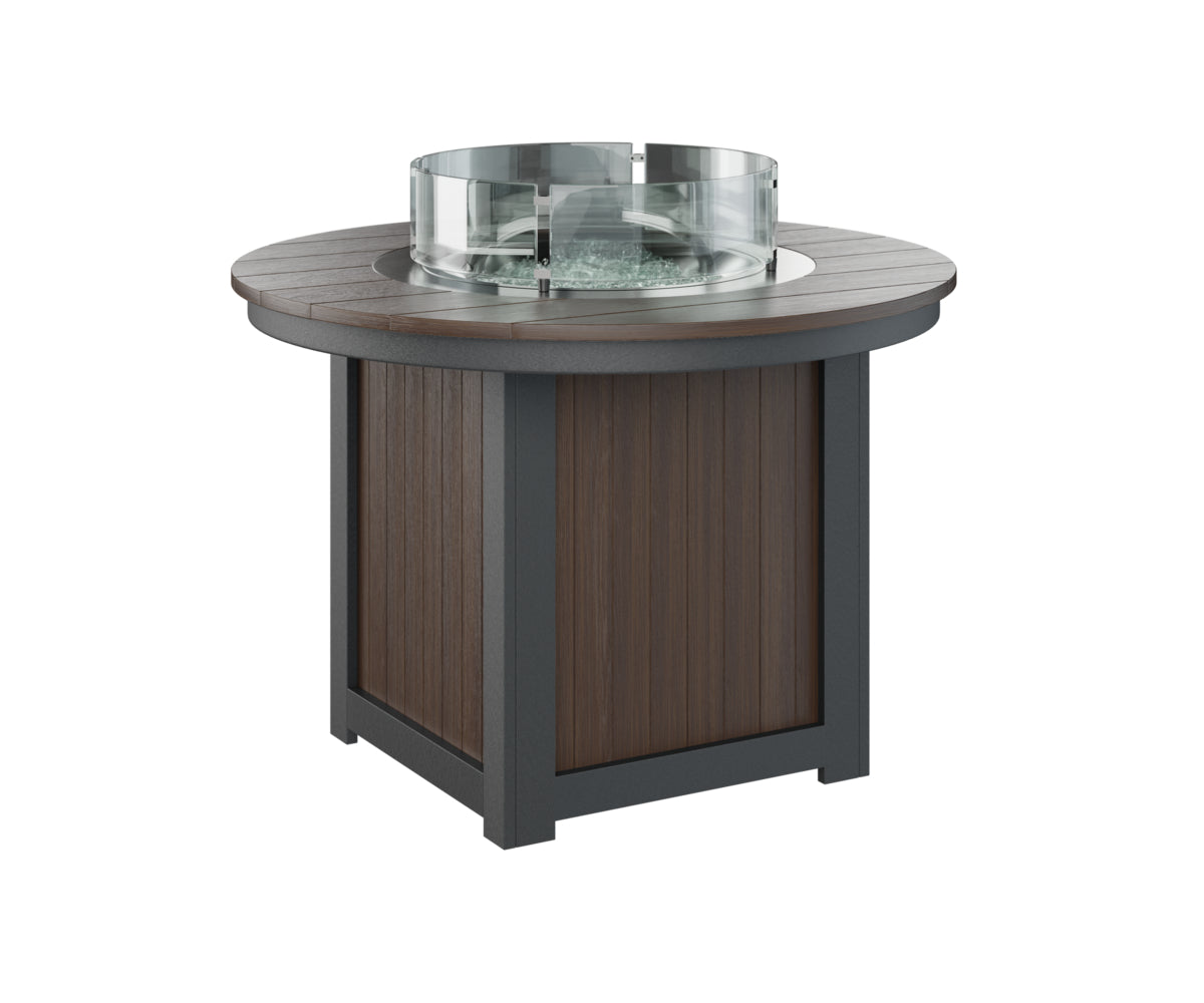 Donoma 44" Round Fire Table - Dining Height