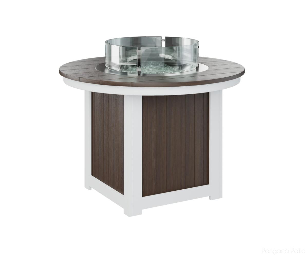 Donoma 44" Round Fire Table - Dining Height