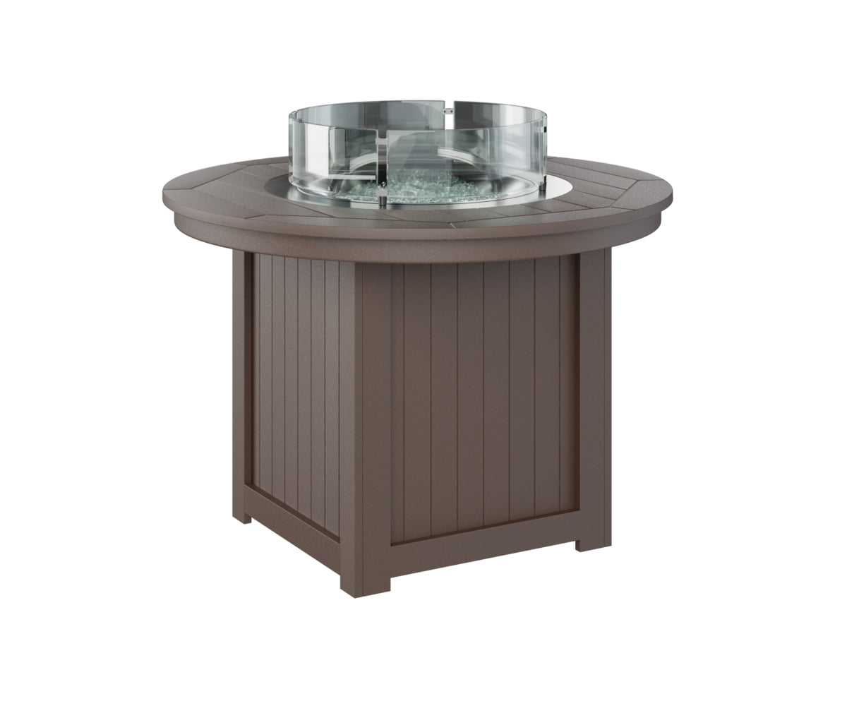 Donoma 44" Round Fire Table - Dining Height