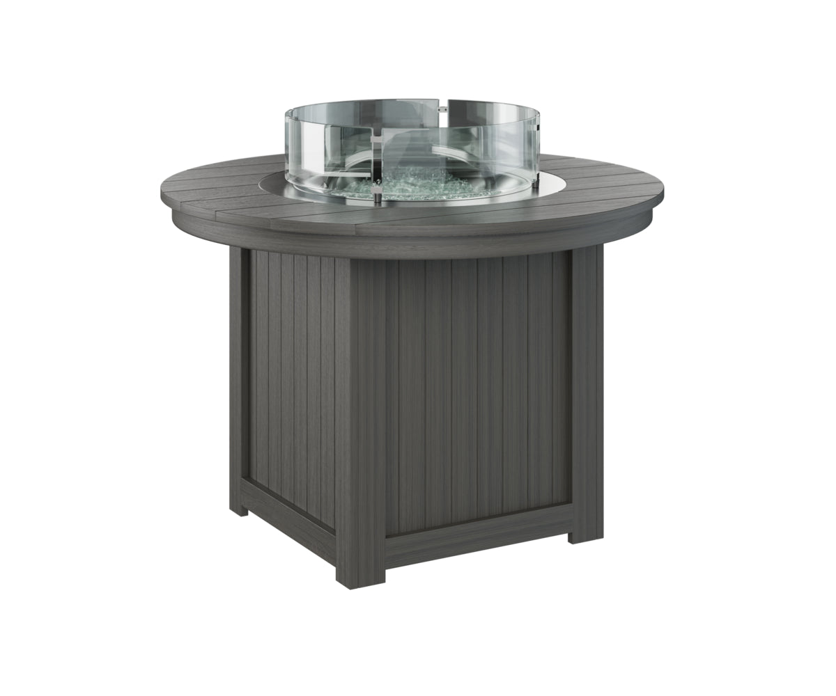 Donoma 44" Round Fire Table - Dining Height