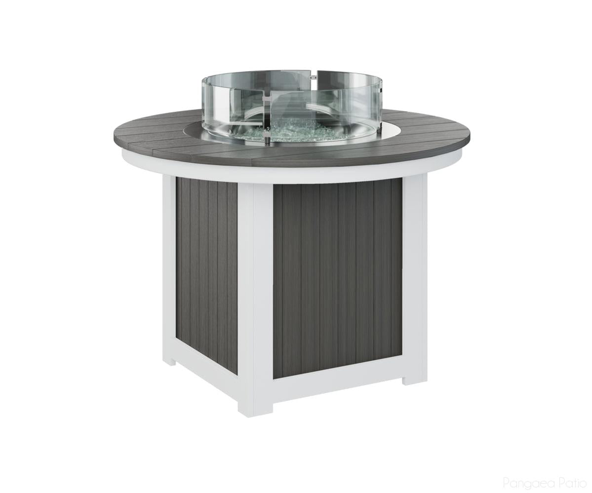 Donoma 44" Round Fire Table - Dining Height