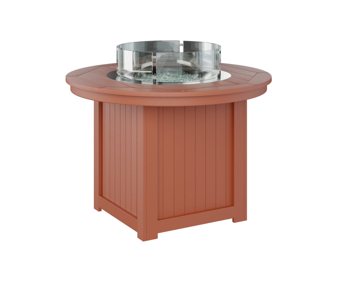 Donoma 44" Round Fire Table - Dining Height
