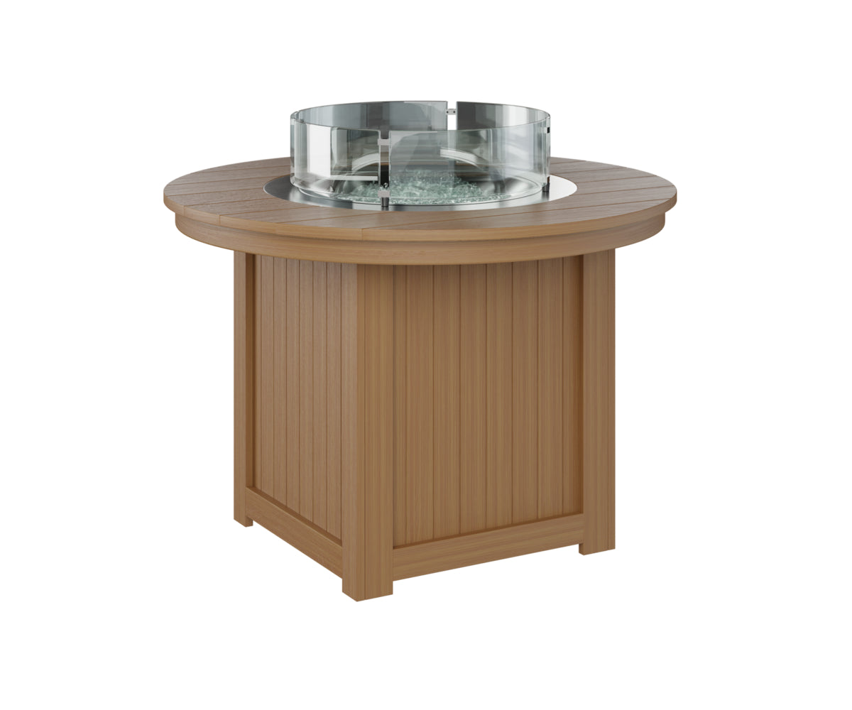 Donoma 44" Round Fire Table - Dining Height