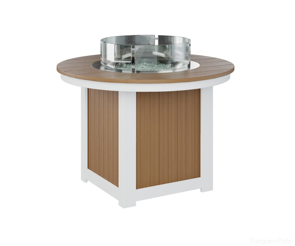 Donoma 44" Round Fire Table - Dining Height