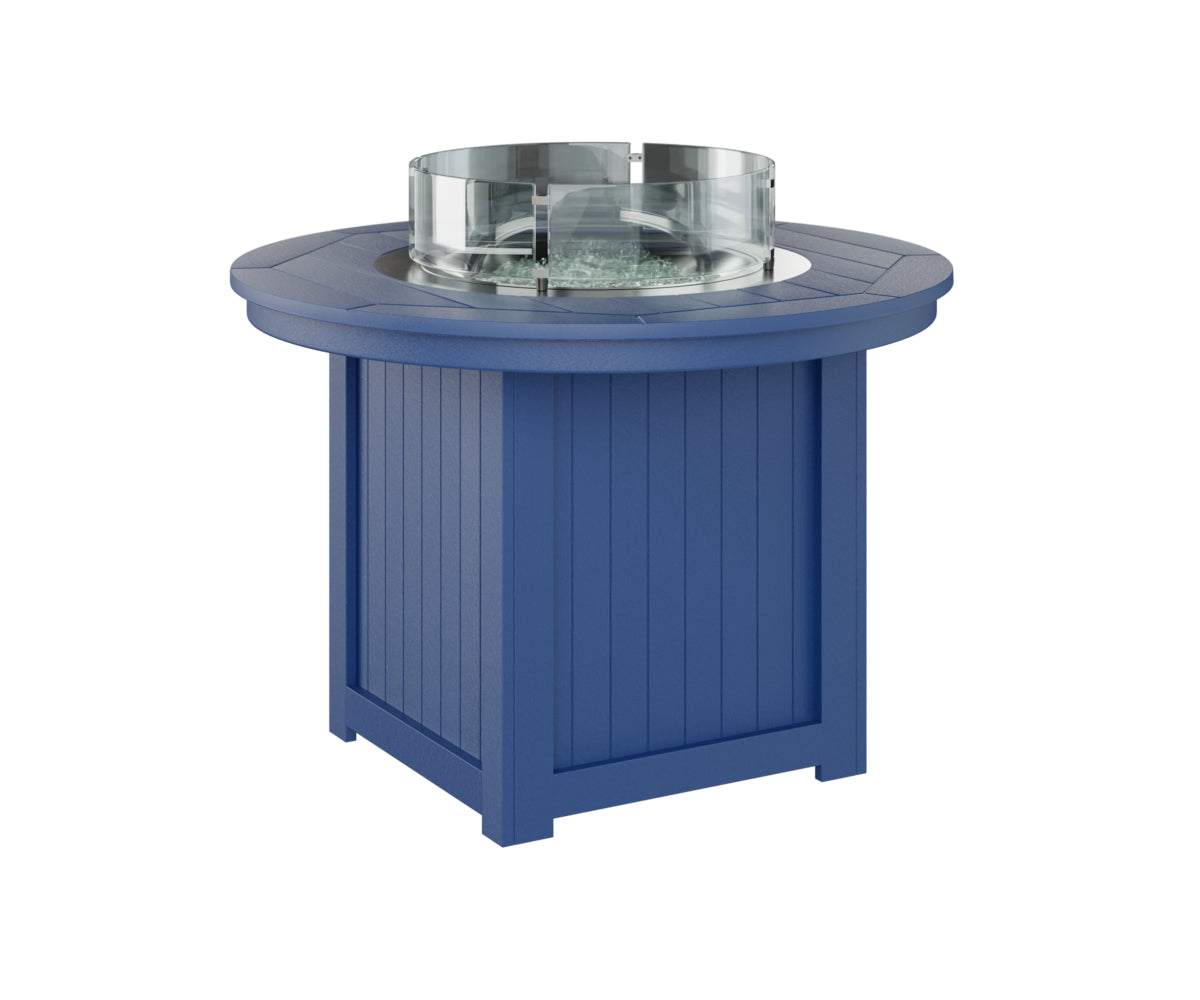 Donoma 44" Round Fire Table - Dining Height