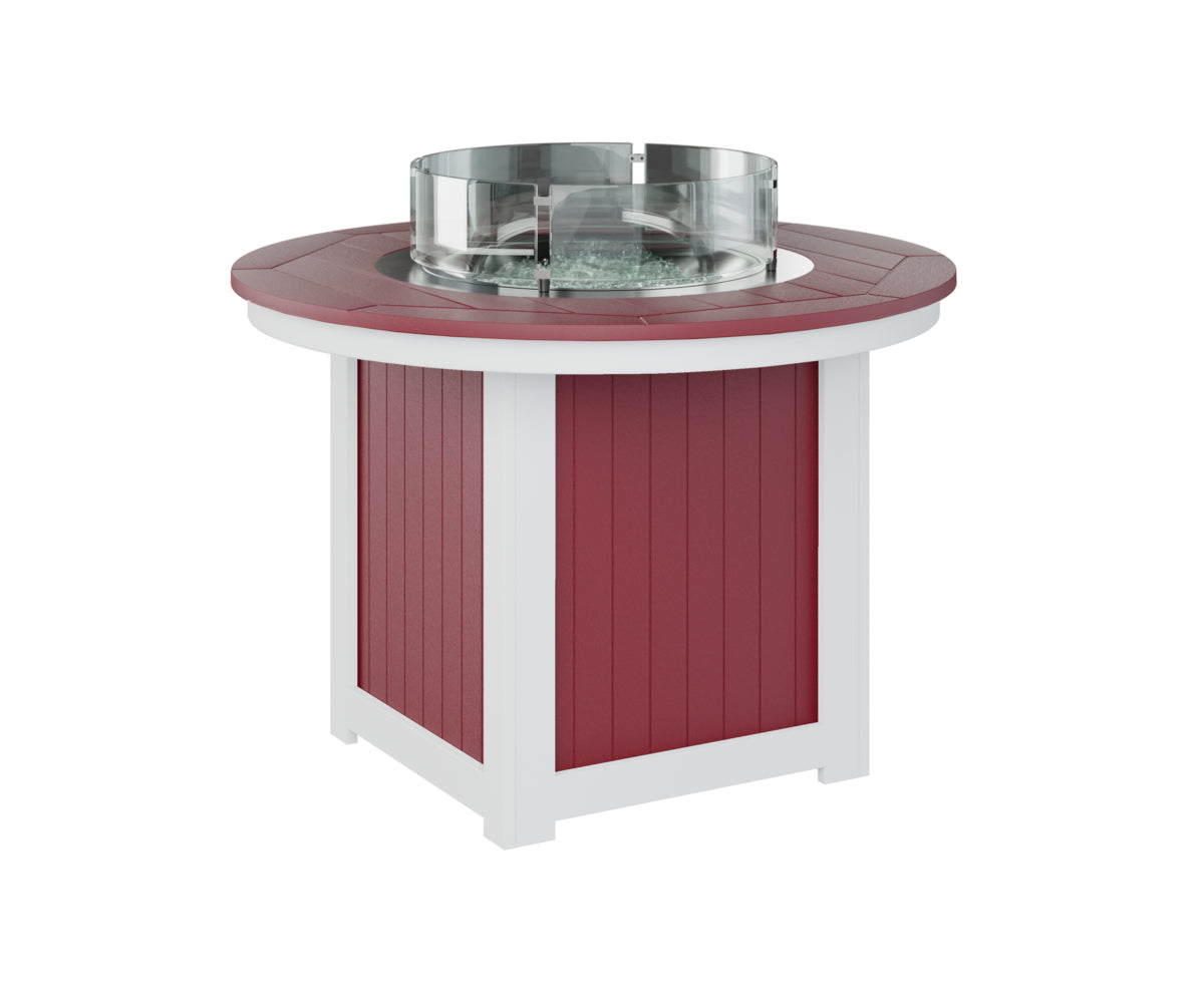 Donoma 44" Round Fire Table - Dining Height