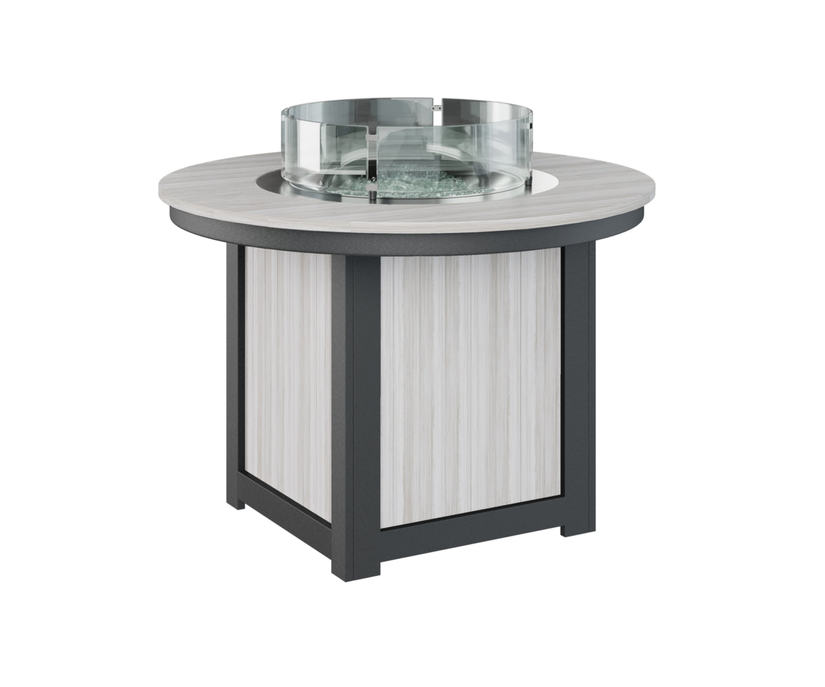 Donoma 44" Round Fire Table - Dining Height