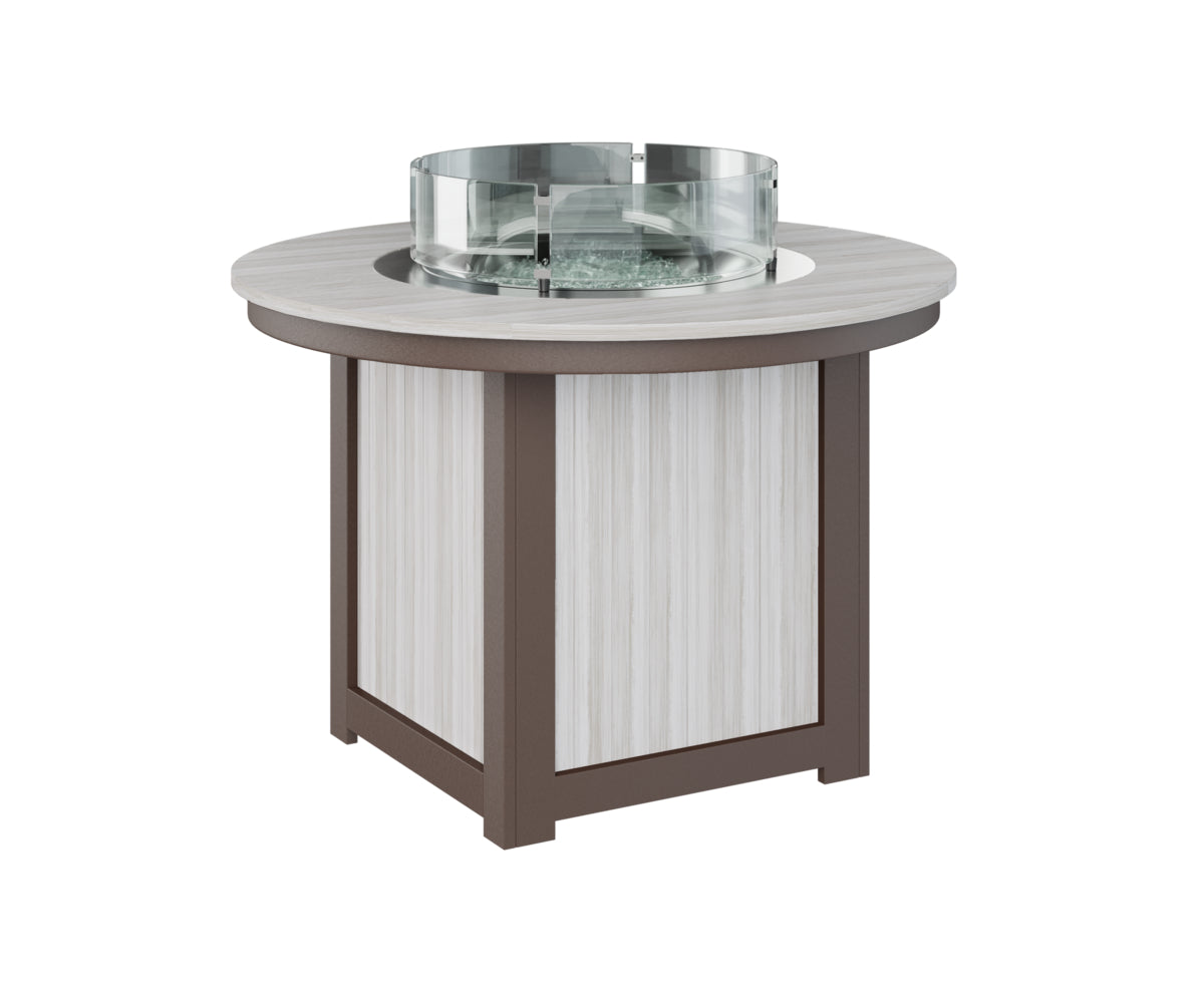 Donoma 44" Round Fire Table - Dining Height