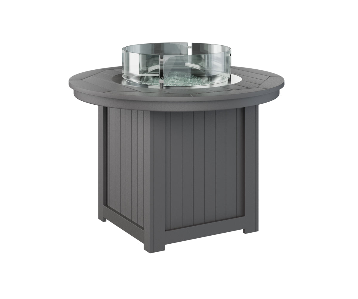 Donoma 44" Round Fire Table - Dining Height
