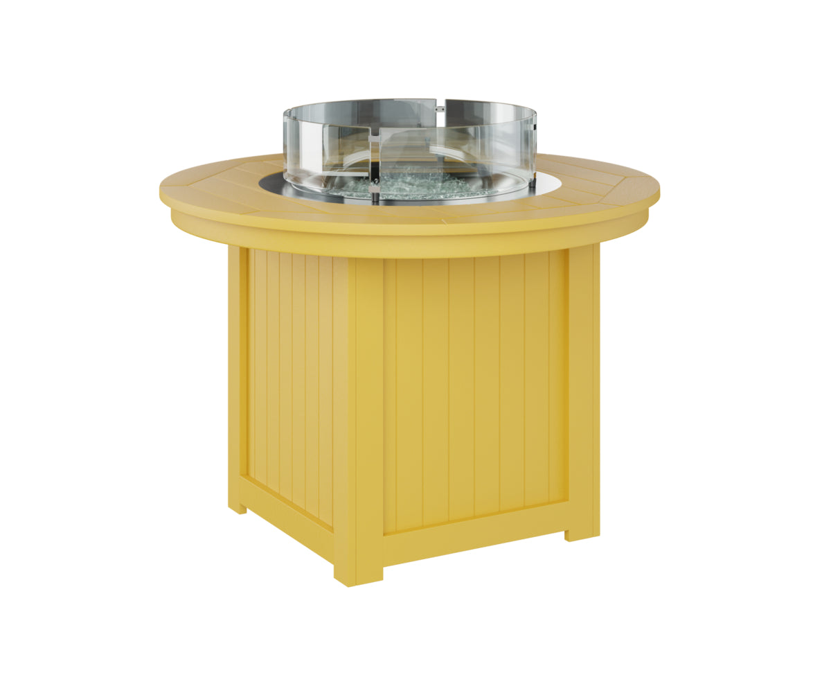 Donoma 44" Round Fire Table - Dining Height