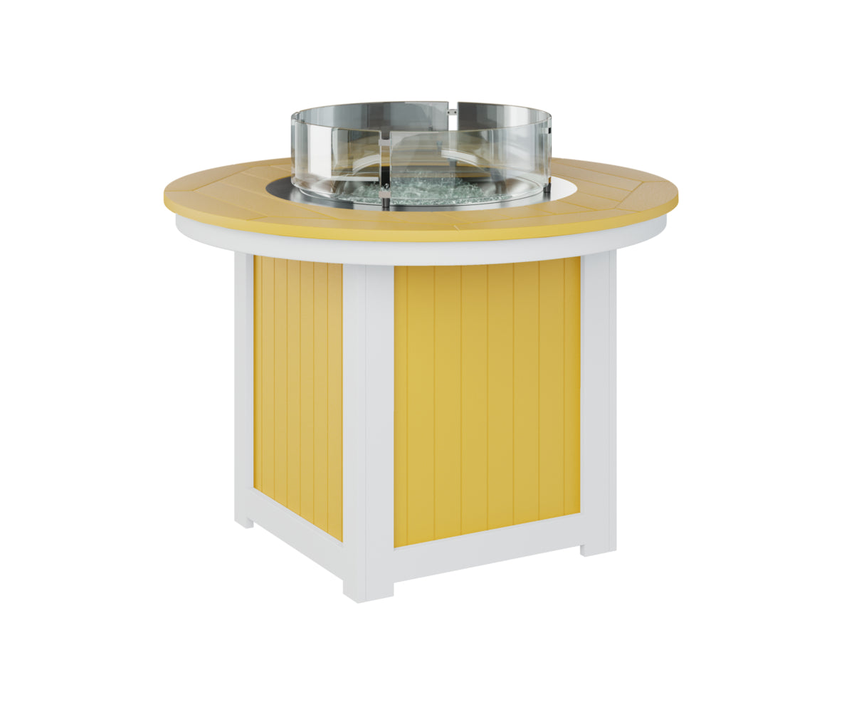 Donoma 44" Round Fire Table - Dining Height