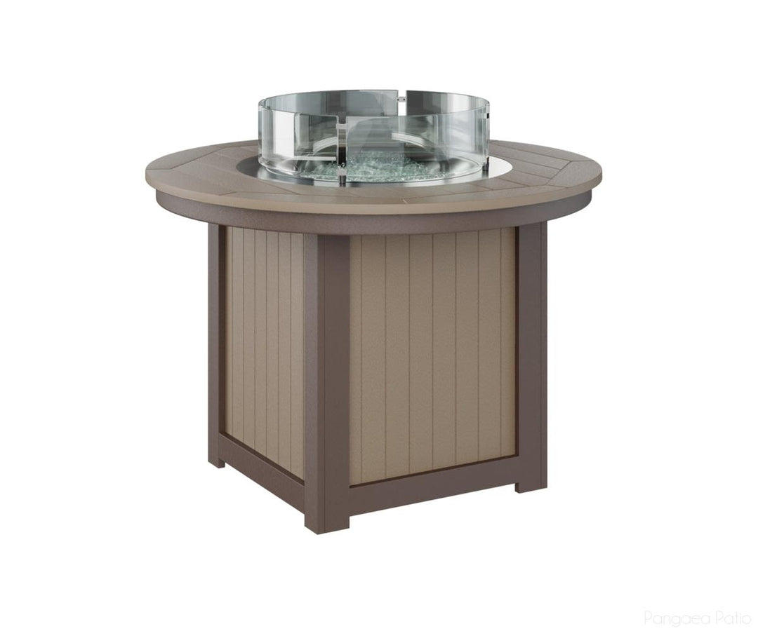 Donoma 44" Round Fire Table - Dining Height