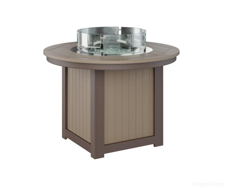 Donoma 44" Round Fire Table - Dining Height