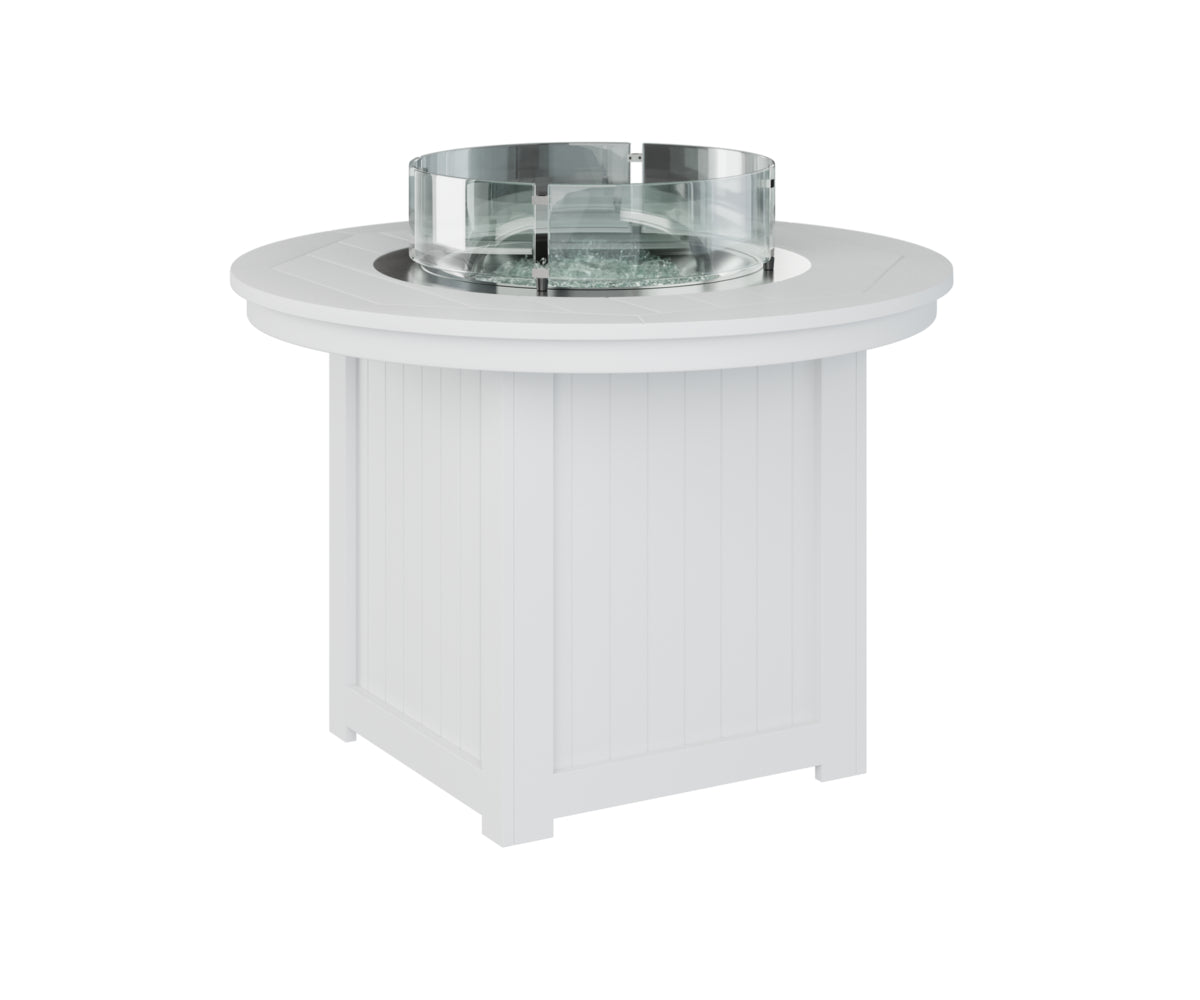Donoma 44" Round Fire Table - Dining Height