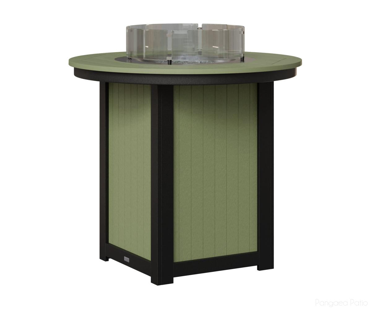 Donoma 44" Round Fire Table - Bar Height