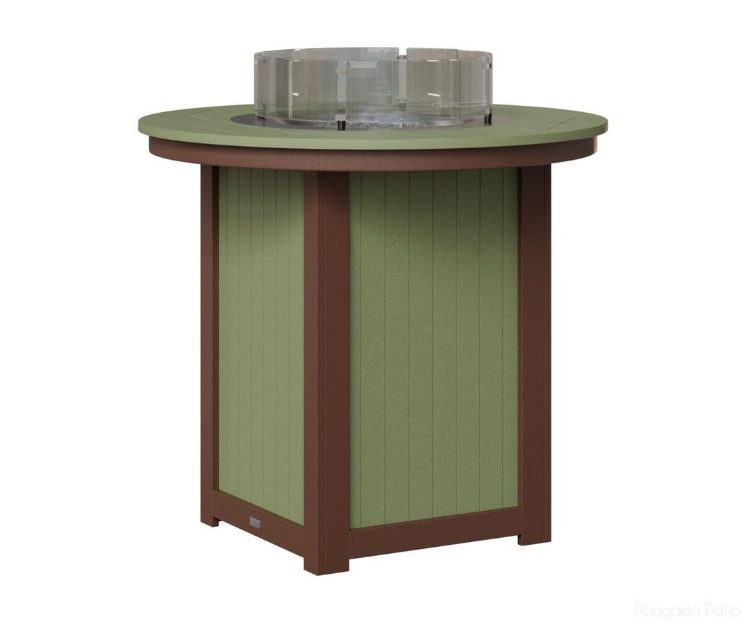 Donoma 44" Round Fire Table - Bar Height