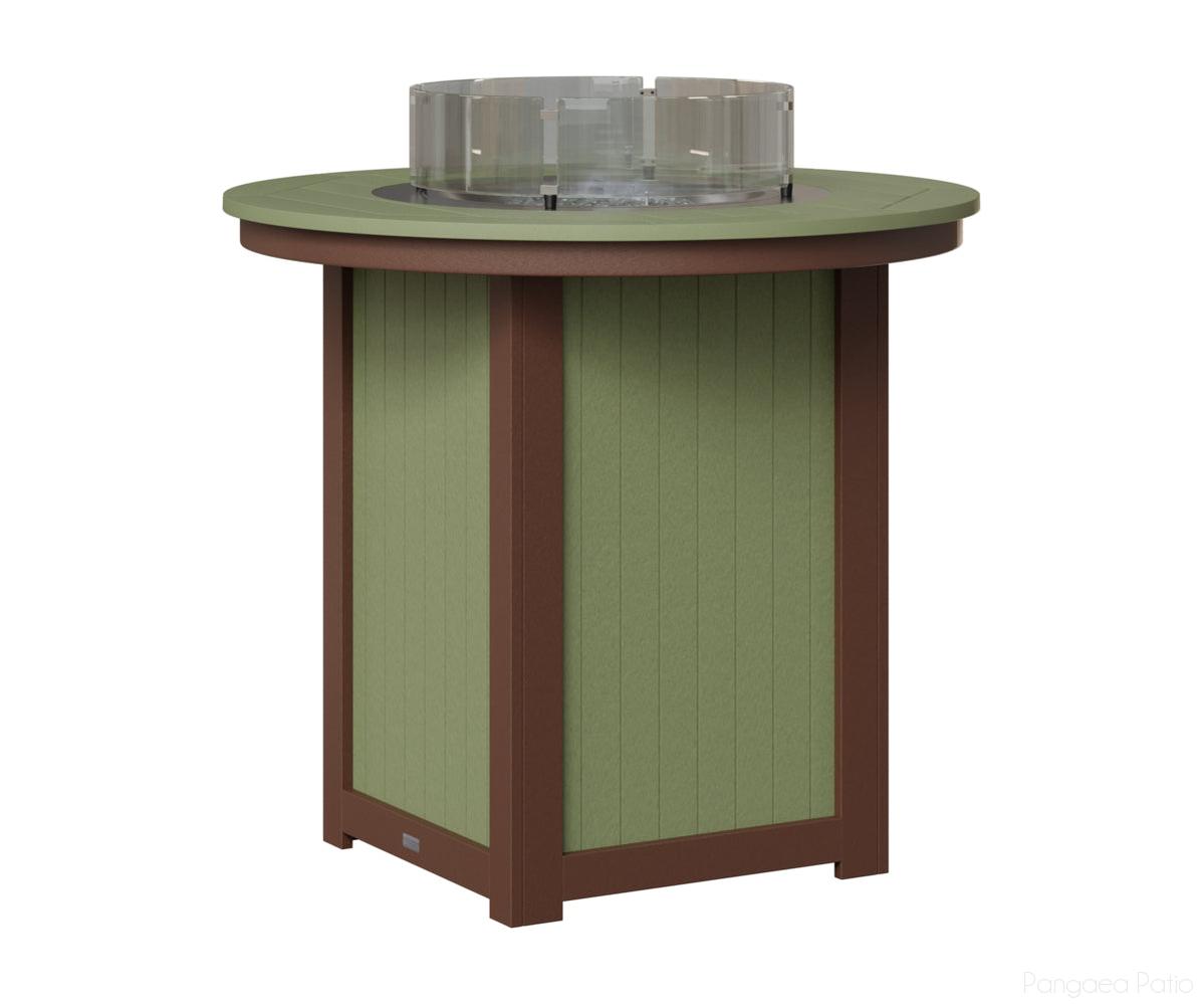 Donoma 44" Round Fire Table - Bar Height
