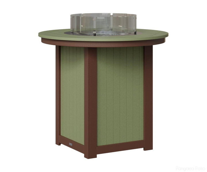 Donoma 44" Round Fire Table - Bar Height