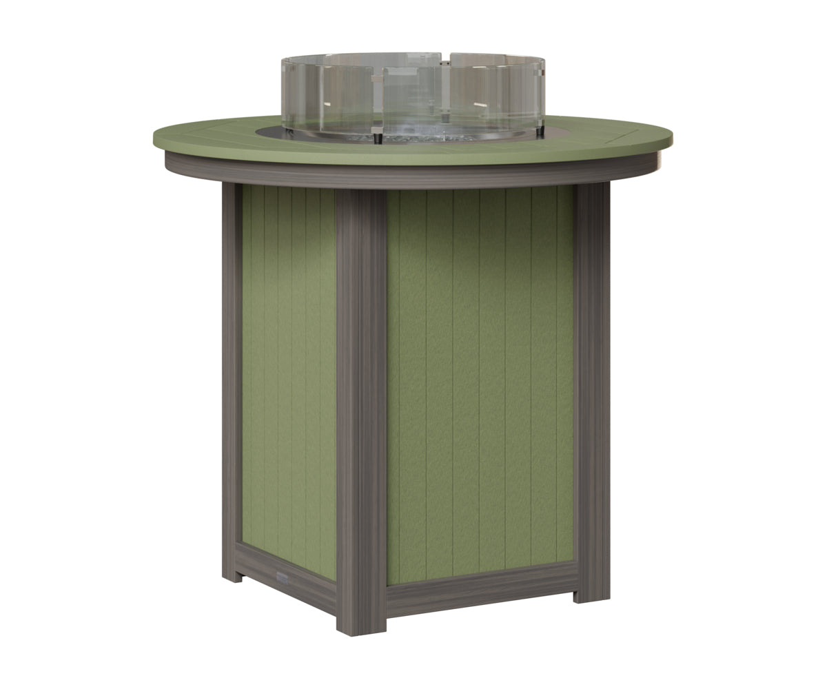 Donoma 44" Round Fire Table - Bar Height