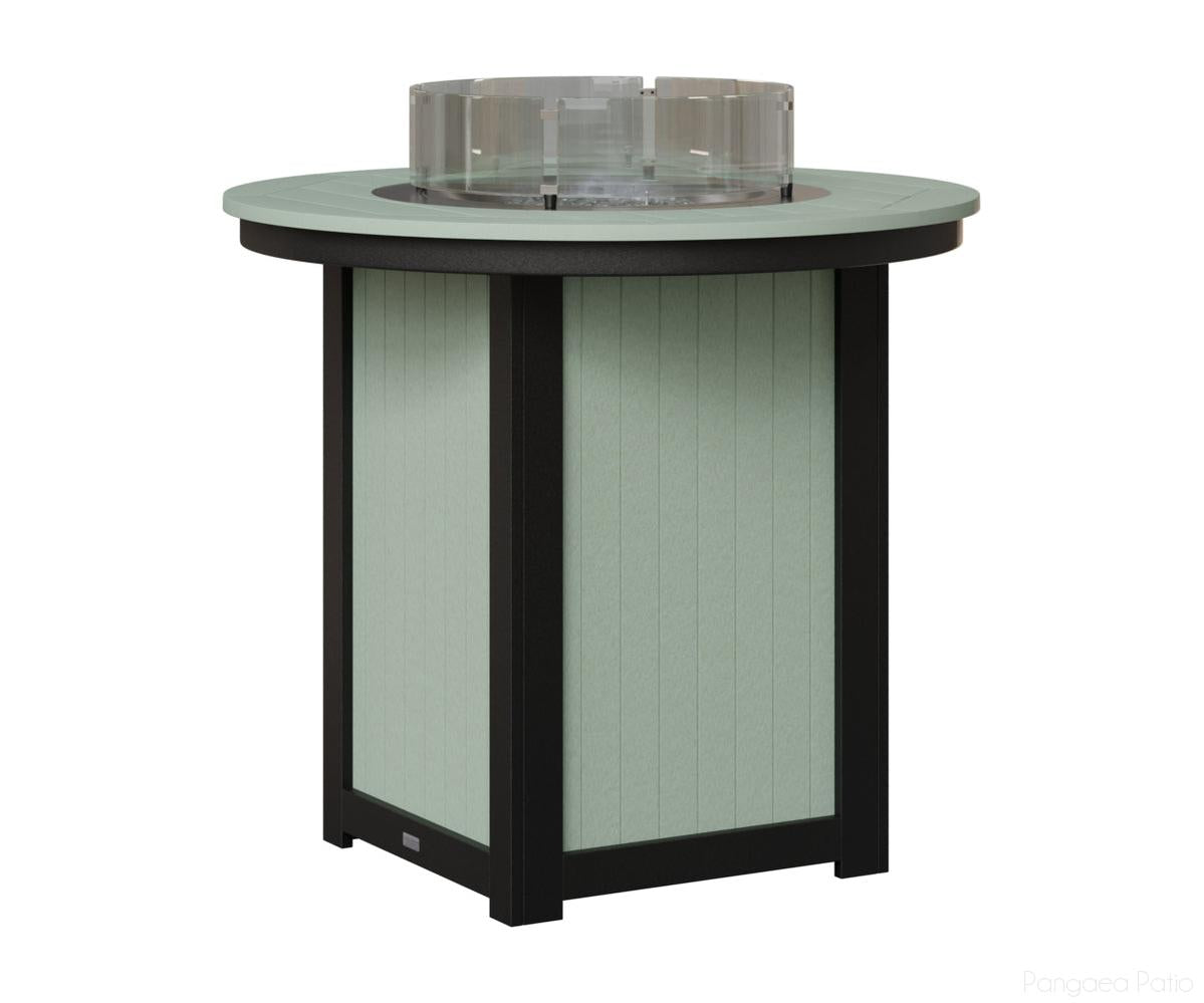 Donoma 44" Round Fire Table - Bar Height