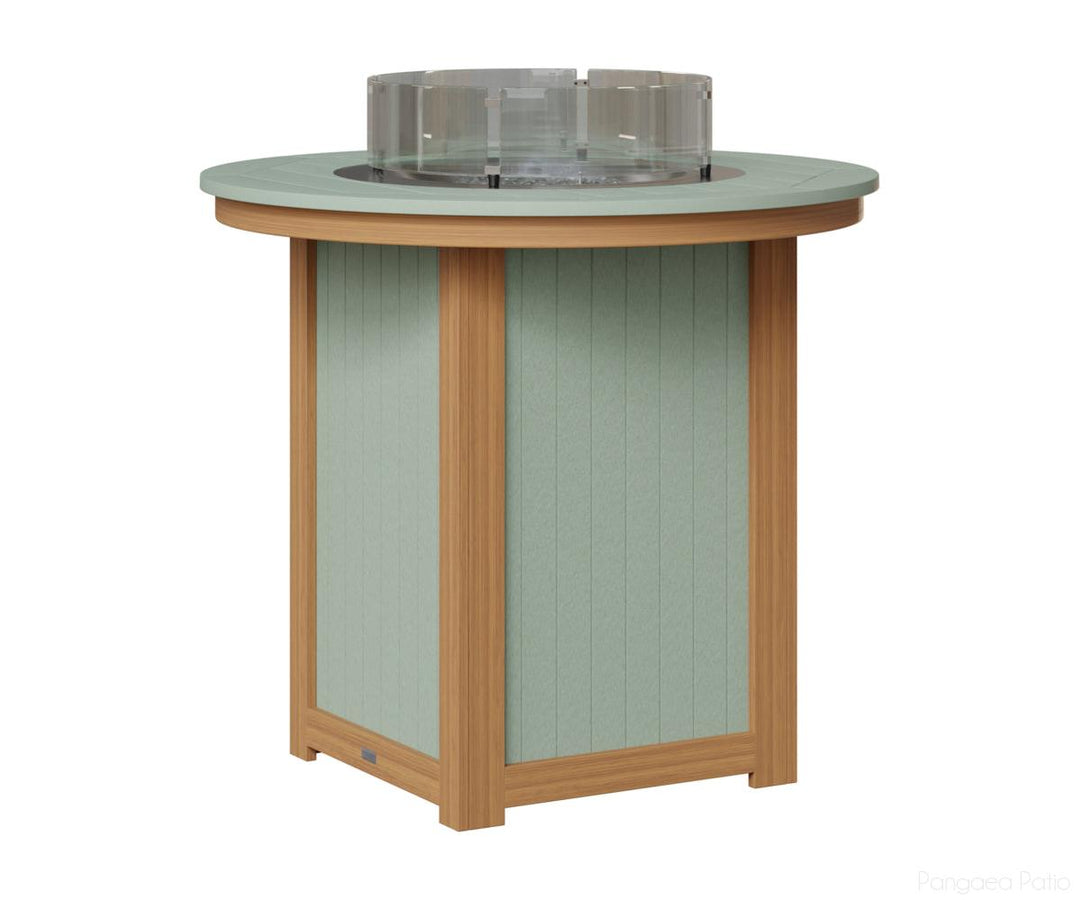 Donoma 44" Round Fire Table - Bar Height
