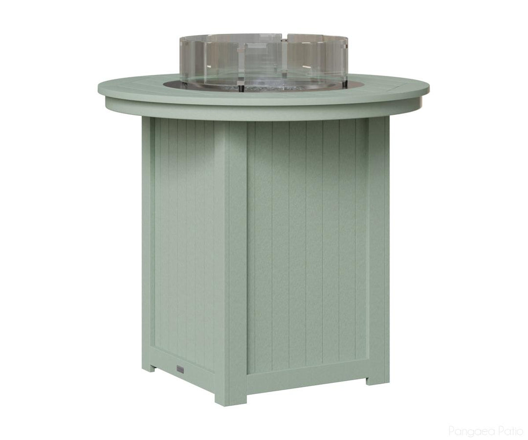Donoma 44" Round Fire Table - Bar Height