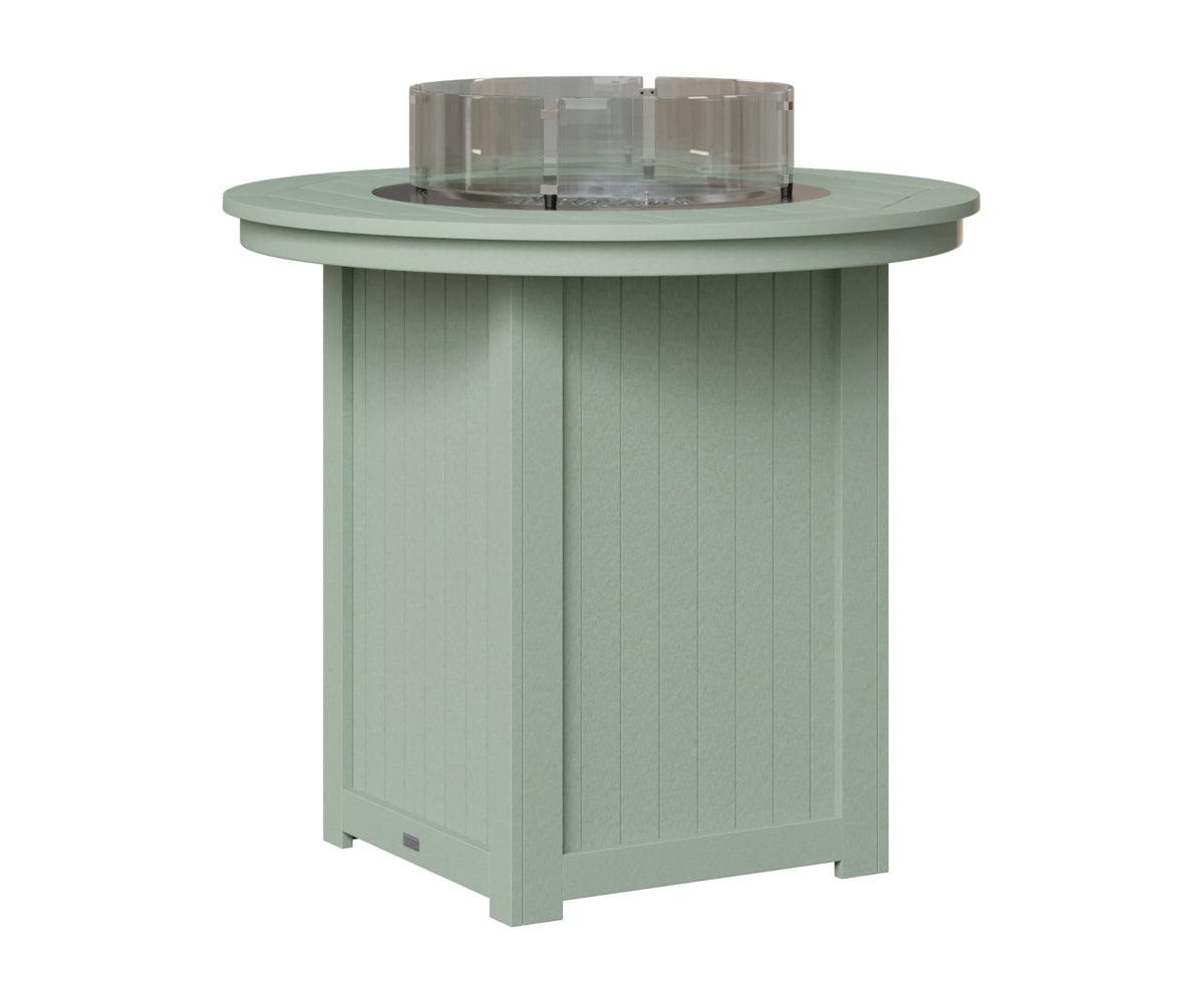 Donoma 44" Round Fire Table - Bar Height