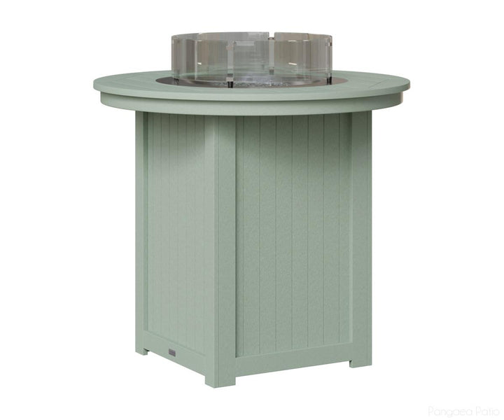 Donoma 44" Round Fire Table - Bar Height