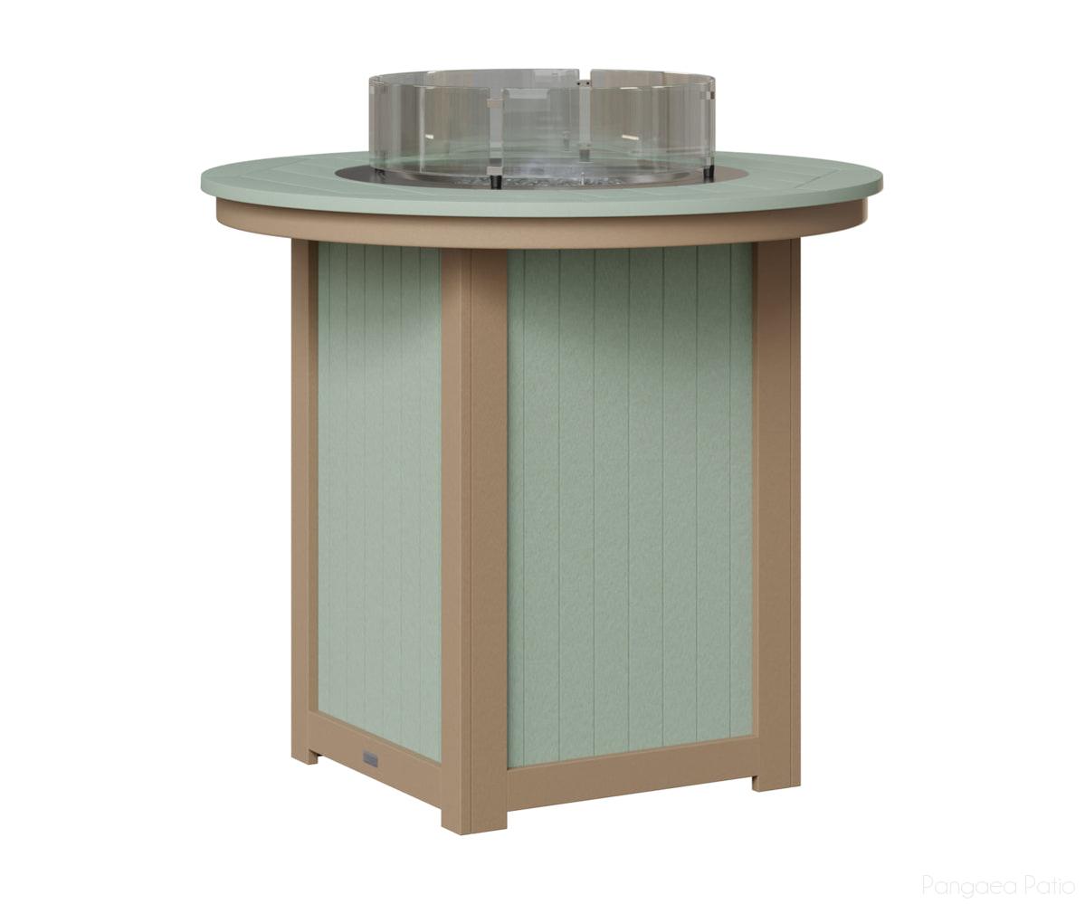 Donoma 44" Round Fire Table - Bar Height
