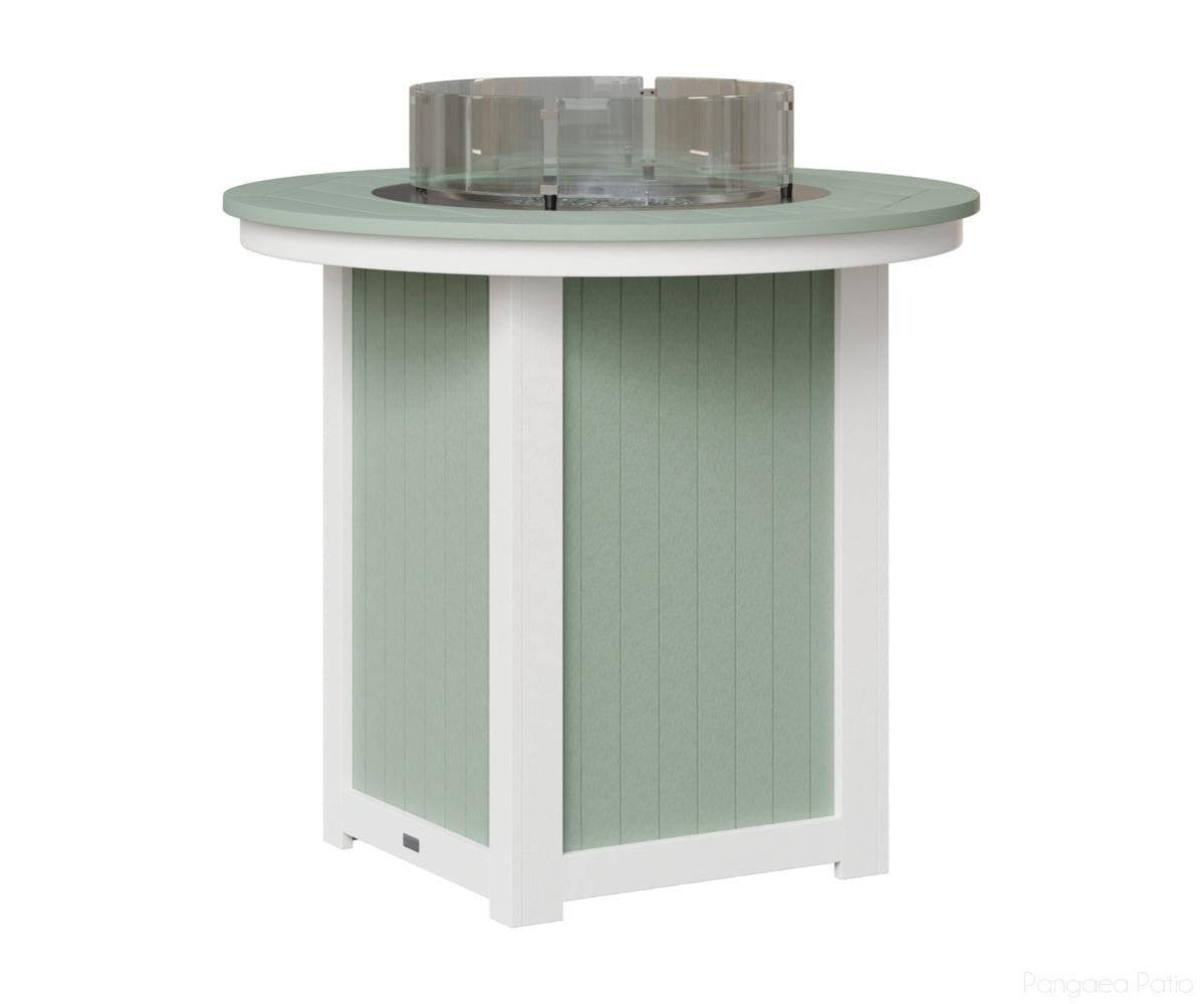 Donoma 44" Round Fire Table - Bar Height