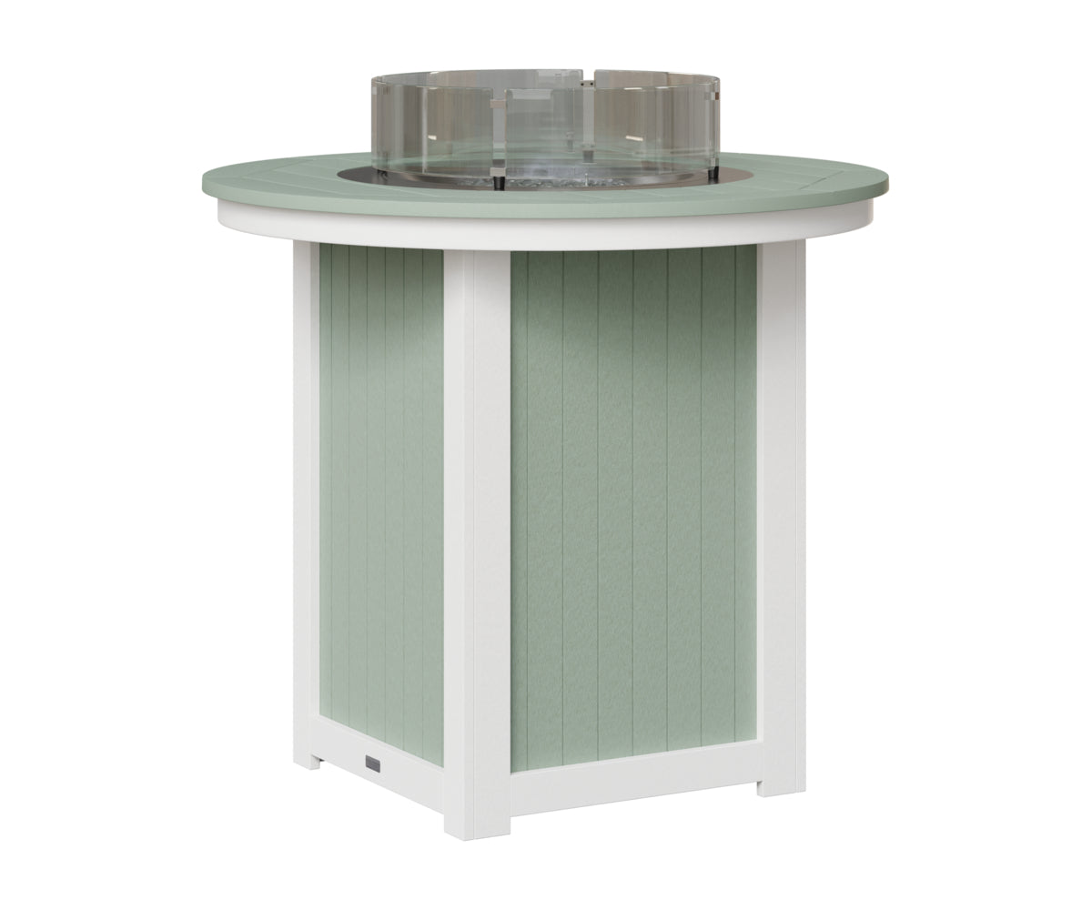 Donoma 44" Round Fire Table - Bar Height