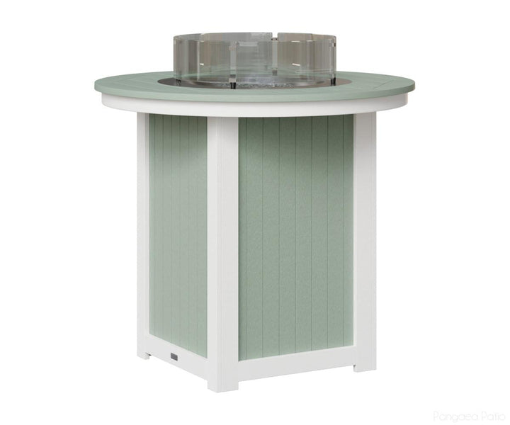 Donoma 44" Round Fire Table - Bar Height