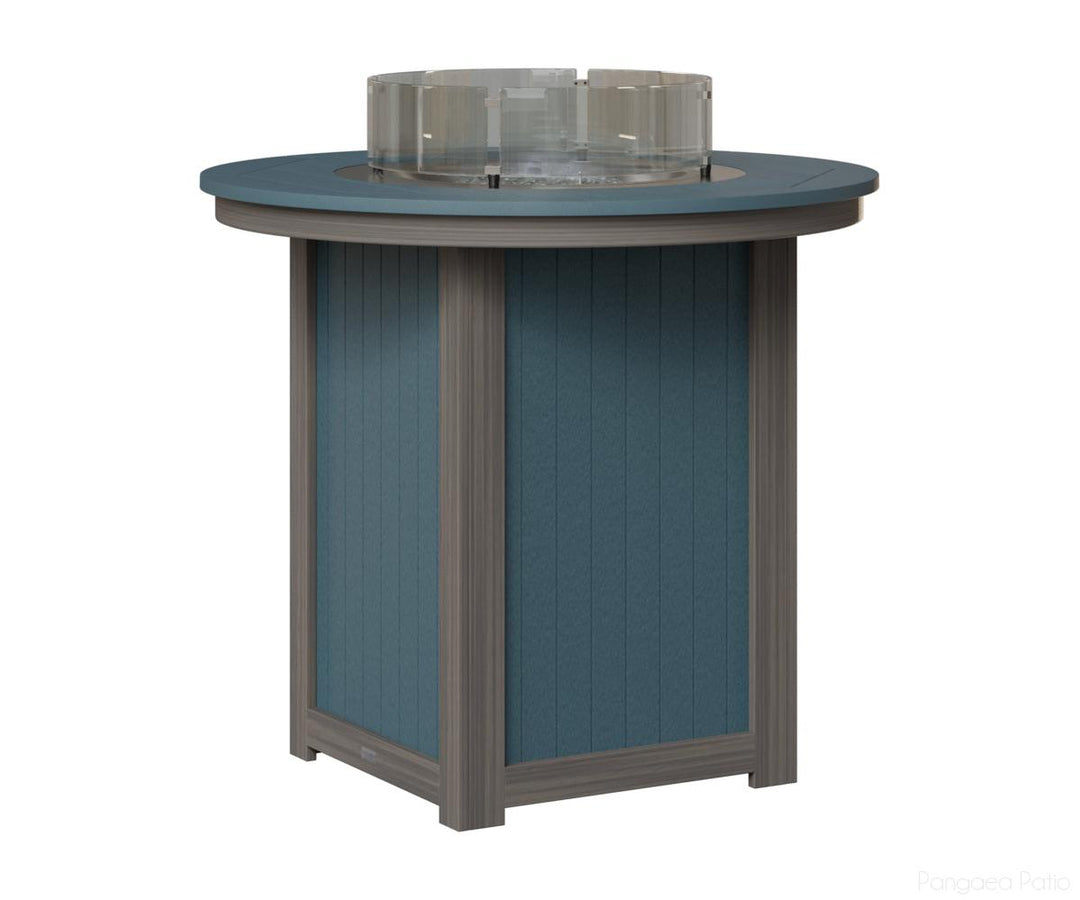 Donoma 44" Round Fire Table - Bar Height